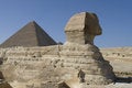 Free Sphinx And Pyramid Stock Photography - 4725742
