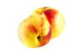 Free Two Juicy Fresh Nectarines Stock Images - 4728544