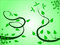 Free Light Green Floral Background Stock Image - 4721371
