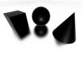 Free 3D Objects Royalty Free Stock Photo - 4730655