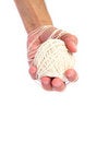Free Hand Tied With Thread Stock Photo - 4735050