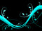 Free Cyan Blue Floral Background Stock Images - 4733174