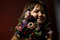 Free Girl With Flowers Royalty Free Stock Images - 4734209