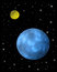 Free Earth And Moon Stock Image - 4739921