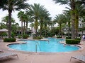 Free Swimming Pool At The Tropical Resort Stock Images - 4743754