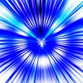 Free Blue Lines Depth Effect Royalty Free Stock Photography - 4748167