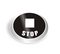 Free Nice Black Stop Button Royalty Free Stock Photo - 4740085