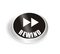 Free Nice Black Rewind Button Stock Images - 4740124