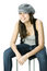 Free Young Adult Sitting On A Stool Stock Photography - 4746922