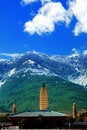 Free Three Towers Are In Chinese Dali Royalty Free Stock Photo - 4756355