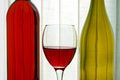 Free Wine Bottles With Wine Glass Royalty Free Stock Photography - 4757897