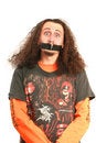 Free Men With Long Curly Hair Stock Images - 4758724