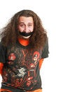 Free Men With Long Curly Hair Royalty Free Stock Photos - 4758878