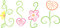 Free Pastel-colored Flower Ornaments Stock Photography - 4750432