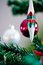 Free Christmas Ornament Hanging From A Christmas Tree Stock Photography - 4751492