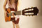 Free Girl Playing Guitar Stock Photo - 4753920