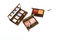 Free Makeup Brush And Colorful Cosmetics Stock Photo - 4765080