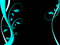 Free Cyan Blue Floral Background Royalty Free Stock Photography - 4782467
