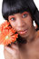 Free Beautiful Woman With Flowers Royalty Free Stock Image - 4782896