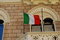 Free Balcony With Flags Of Italy Stock Image - 4803681