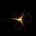 Free Three Spikes Abstract Star Royalty Free Stock Image - 4810426