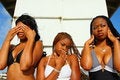 Free See No Evil, Speak No Evil, Hear No Evil Royalty Free Stock Photography - 4810837