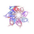 Free Rendered Colorful Flower Stock Photo - 4811770