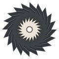 Free Abstract Figure In The Form Of Disk. Royalty Free Stock Photos - 4822588