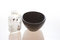 Free Oriental Vase And Black Bowl Royalty Free Stock Images - 4839069
