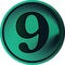Free Numeral Button-nine Royalty Free Stock Photography - 4851227