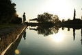 Free Sunrise Swimming Pool Royalty Free Stock Photo - 4861715