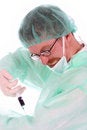 Free Surgeon Injection Of A Drug Royalty Free Stock Images - 4864039