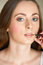 Free Make-up Lip Pencil On Young Woman Stock Photos - 4861883