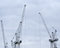 Free Two Building Cranes In London Royalty Free Stock Images - 4863659