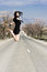 Free Happy Girl Jumping Royalty Free Stock Images - 4865219