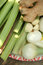 Free Rhubarb Onion Ginger And Garlic Royalty Free Stock Photos - 4866648