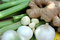 Free Rhubarb Onion Ginger And Garlic Royalty Free Stock Photo - 4866665