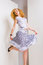 Free Young Woman Jumps And Fun In The Studio Royalty Free Stock Photo - 4873645