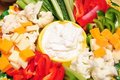 Free Veggies And Cheese Plate Royalty Free Stock Images - 4880939
