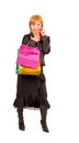 Free Shopping And Talking Stock Image - 4889311