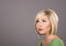 Free Blonde Looking Up To Side Royalty Free Stock Image - 4886466