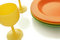 Free Plates And Wineglasses Stock Image - 4889821