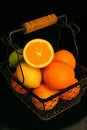 Free Citrus Fruit Basket Stock Photos - 491463