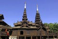 Free Myanmar, Salay: Yosqson Kyaung Monastery Stock Image - 4901971