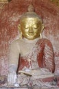Free Myanmar, Bagan: Statue In Dhammayangyi Temple Royalty Free Stock Photos - 4902348