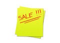 Free Sticky Note Yellow Royalty Free Stock Photos - 4904118