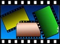 Free Colorized Film On The Same Background Royalty Free Stock Images - 4909389