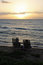 Free Couple Watching The Sunset Royalty Free Stock Photography - 4914257