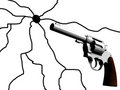Free The Gun With Crack Stock Photos - 4920703