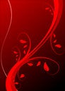 Free Red Floral Background Royalty Free Stock Images - 4921169